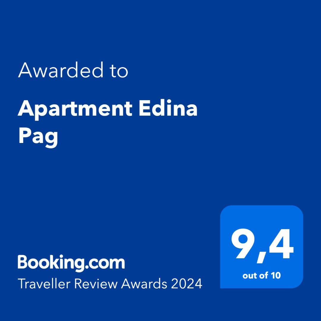 Apartment Edina Pag Pag Town Eksteriør billede